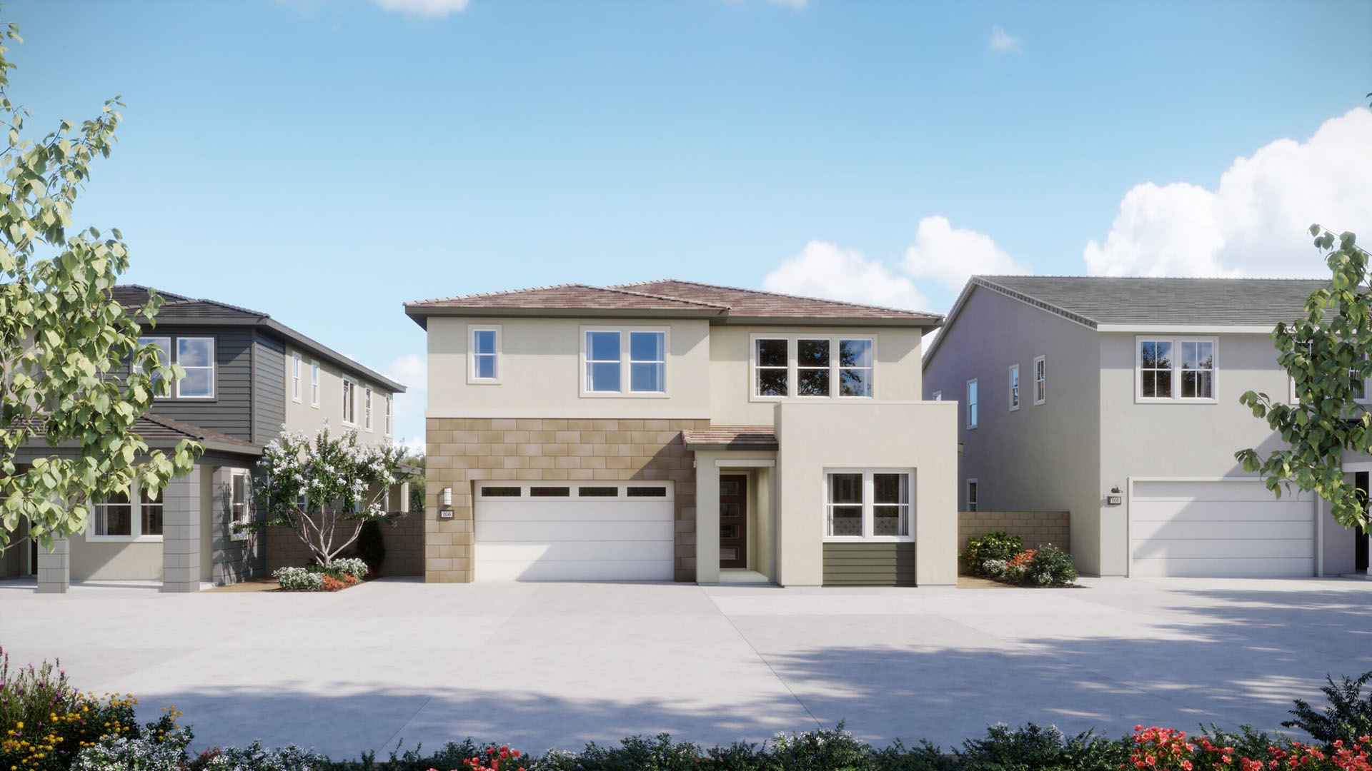 Boutique Elevation - Plan 1 - Laurel - Harvest at Limoneira