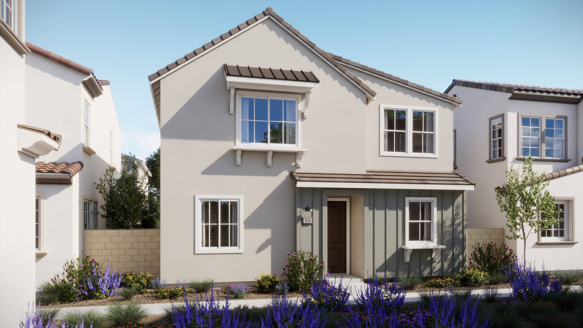 Elevation C - Plan 1 - Grove - Harvest at Limoneira