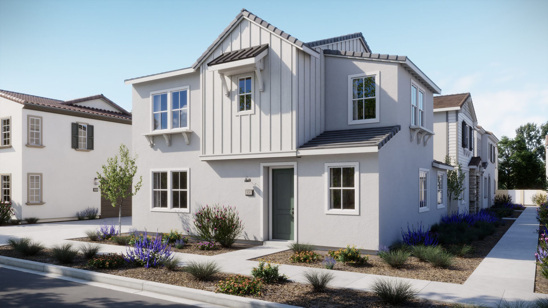 Elevation B - Plan 3 - Grove - Harvest at Limoneira