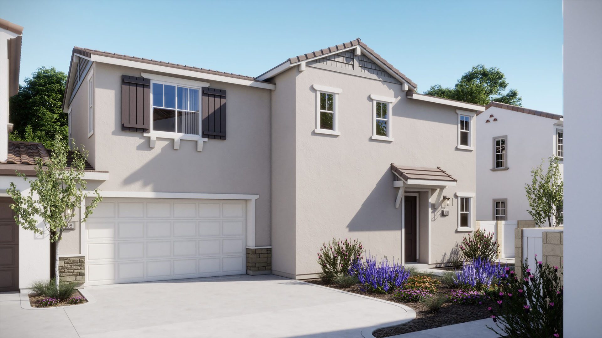 Elevation C - Plan 2 - Grove - Harvest at Limoneira