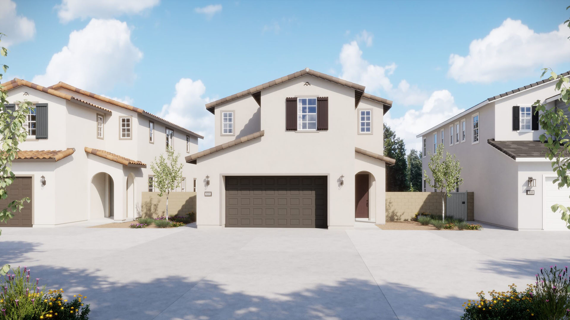 Spanish Elevation - Plan 2 - Oak - Harvest at Limoneira