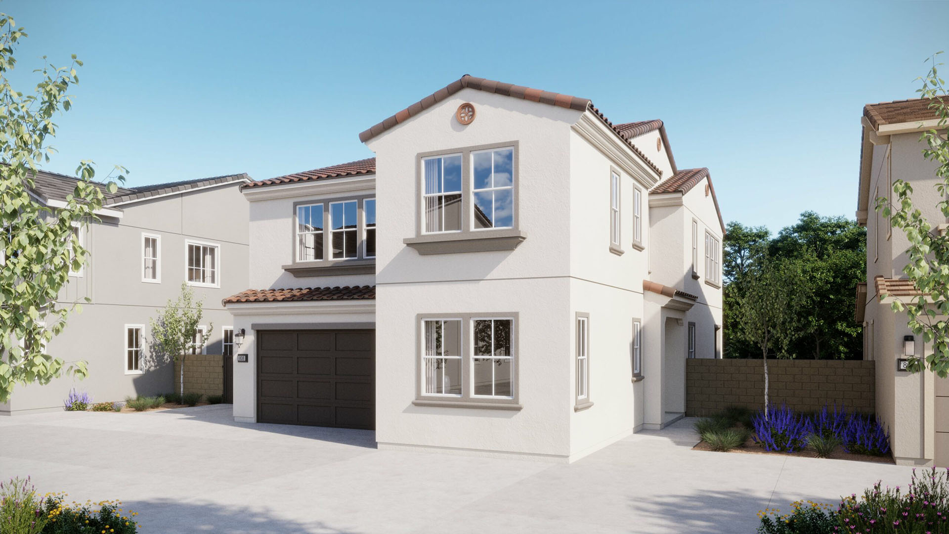 Spanish Elevation - Plan 2 - Sycamore - Harvest at Limoneira