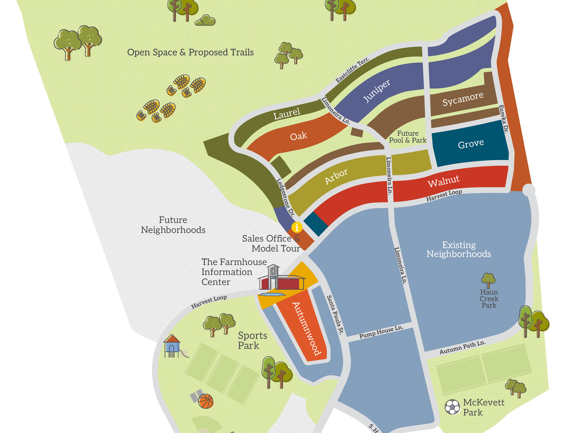 Site Map - Harvest at Limoneira