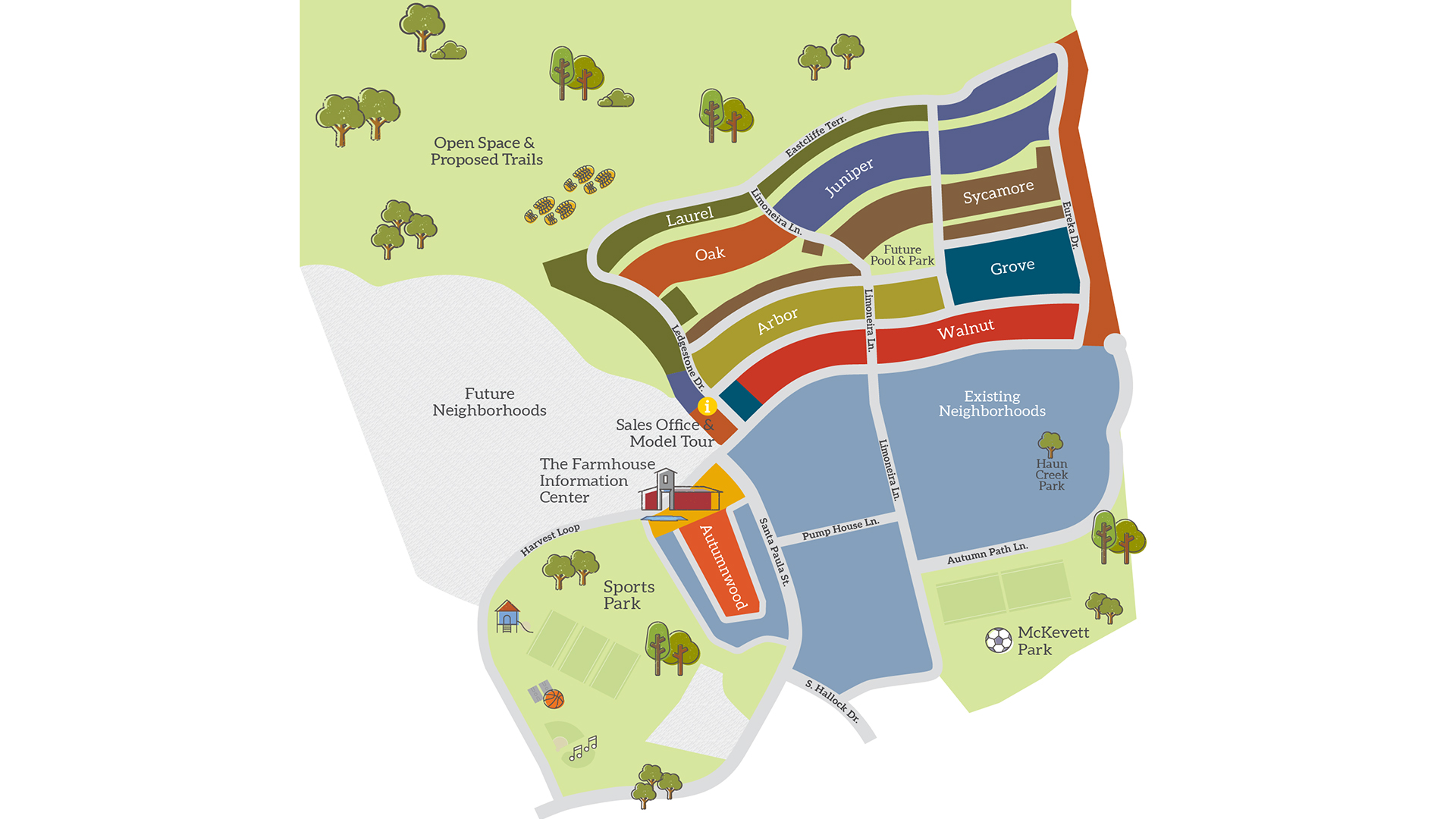 Site Map - Harvest at Limoneira
