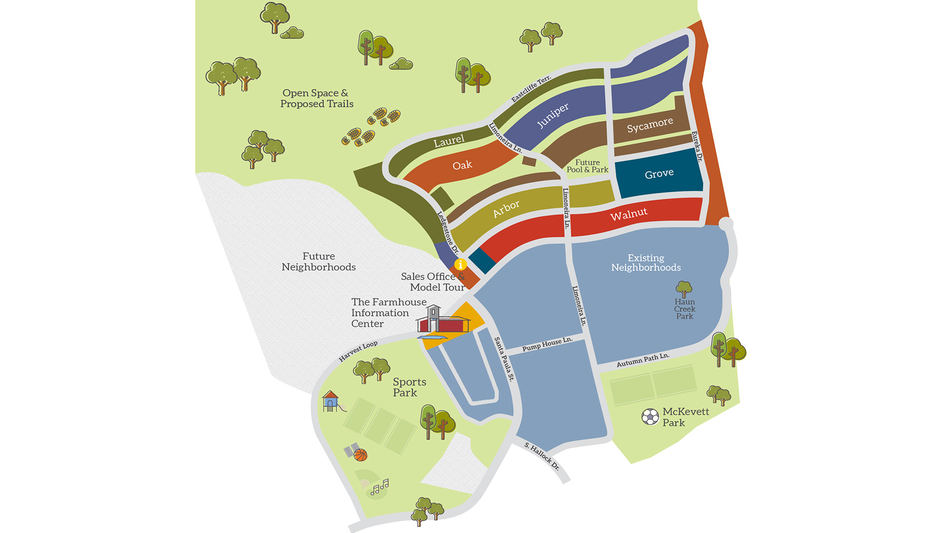 Site Map - Harvest at Limoneira